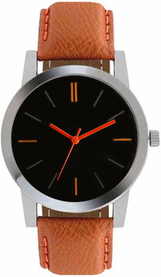 

LOREO LR00C142O Orange Fancy Leather Strap Watch For Boys Watch - For Men