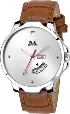 

R S Original DAY AND DATE SERIES RSO-25 WHITE DIAL FOR MEN Watch - For Men
