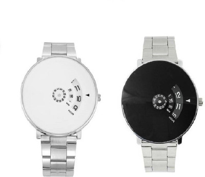 

R P S Fashion New Collection Fancy Combo Pack Of 2 Watch - For Men