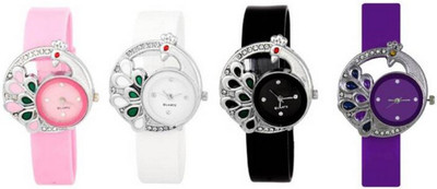 

E-SMART DVS0591 Multicolour Analog Round Dial Stylish Watch Watch - For Men & Women