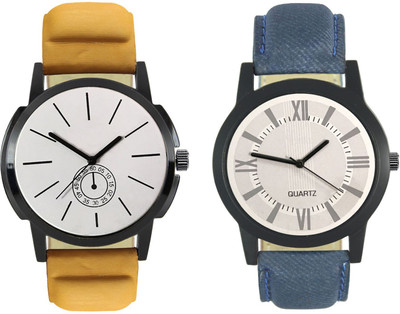 

GURUKRUPA ENTERPRISE Men Foxter FX-M-409-421 Designer Stylish Watch combo With Fancy Dial And Belt Analog Watch - For Men Watch - For Men