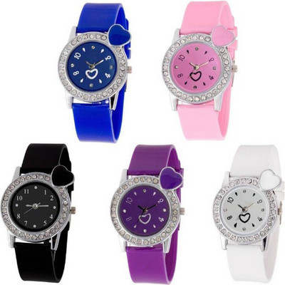 

E-SMART DVS0002 Multicolour Analog Round Dial Stylish Watch Watch - For Men & Women