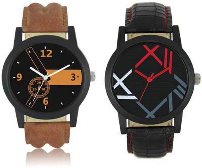 

FASHION POOL MENS MOST STYLISH & STUNNING FULL ROUND DIAL WATCH WITH BLACK & ORANGE COLOR DIAL GRAPHICS WATCH WITH FULL BLACK MULTI COLOR LINE GRAPHICS WATCH WITH BLACK & BROWN COLOR LEATHER BELT WATCH FOR PROFESSIONAL & CASUAL WEAR WATCH FOR FESTIVAL COL
