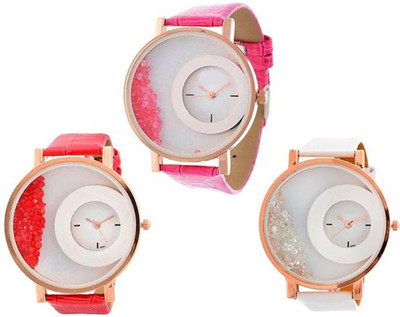 whitebird WB-Pink , red and white maxre Watch - For Women