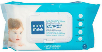 

MeeMee Gentle Multipurpose Baby Wipes (72 Pieces)