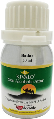 

Kivalo Ⓡ Pure Original Badar Fragrance 50 ml Non Alcoholic Attar Floral Attar(Musk)