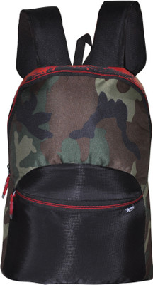 

Avon bags CAMO & BLACK 15 LTR CASUAL BACKPACK WITH RED PRINT 15 L Backpack(Multicolor)