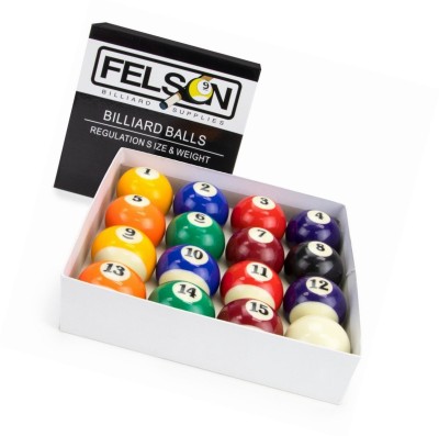 

Laxmi Ganesh Billiard FELSON POOL BALL SET Billiard Ball(Pack of 16, Multicolor)