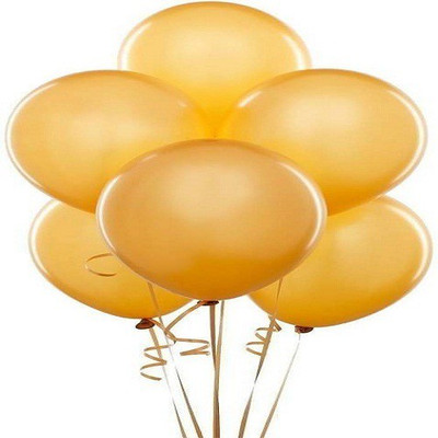 

DashStore Solid 35 Pcs Golden Yellow Balloon(Yellow, Gold, Pack of 35)