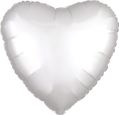 

Wanna Party Solid 38590 Balloon(Silver, Pack of 1)