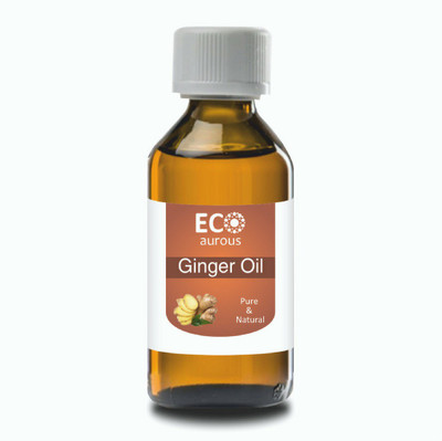 

ECO_AUROUS Ginger Oil 100% Pure & Natural Essential Oil | Ginger Essential Oil | Ginger Oil For Hair | Ginger Oil For Hair Growth | Ginger Oil For Cooking |Ginger Massage Oil | Ginger Oil For Skin | Ginger Root Oil | Pure Ginger Oil 100 ml(100 ml)