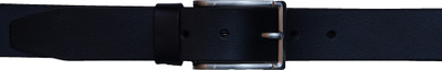 

Second May Men Formal Black Genuine Leather Reversible Belt, Black 3