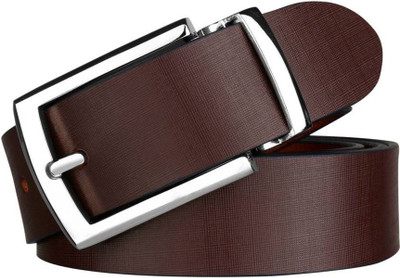 

OODI Men Formal Brown Genuine Leather Belt