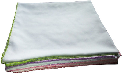 

PEUBUD Plain  Swadding Baby Blanket(Cotton, White