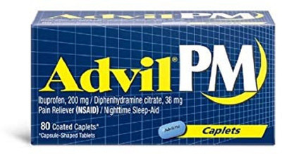 Advil PM Caplets-80ct Capsules(226 g)