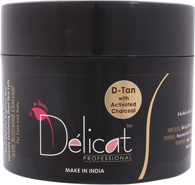 

Délicat D-Tan with Activated Charcoal Mask for Face and Body, 270 gm(270 g)