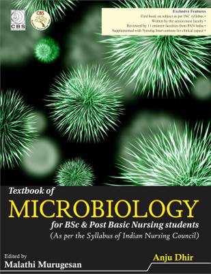 Textbook of Microbiology for BSc & Post Basic Nursing Students(English, Paperback, Anju Dhir)