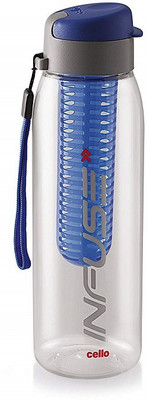 

Cello Infuse Plastic Water Bottle, 800ml, Blue 800 ml Sipper(Pack of 1, Blue)