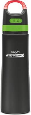 MILTON BOOM THERMOSTEEL BLUETOOTH WIRELESS SPEAKER BOTTLE 900 ml Flask  (Pack of 1, Black, Steel)