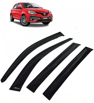 AUTO LITE For Front, Rear Wind Deflector(Toyota Etios Liva)