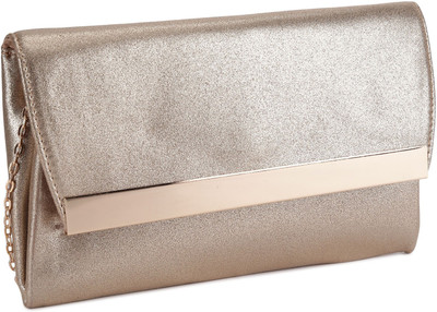 

Accessorize Casual Gold Clutch