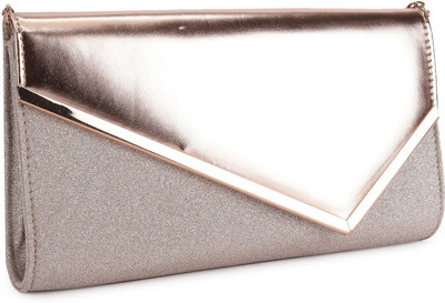 

Accessorize Casual Gold Clutch