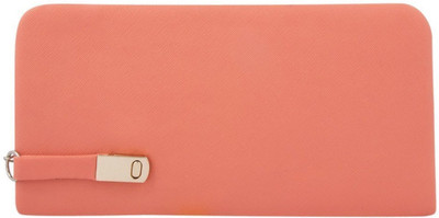 

mango star Casual Orange Clutch