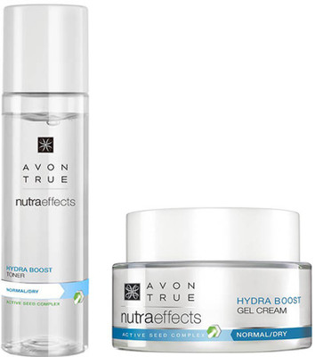

Avon True Nutraeffects Hydra Boost Gel Light Cream 50g + Hydra Boost Toner 150 ml(Set of 2)