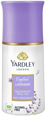 

Yardley London English Lavender Deodorant Roll-On Anti- Perspirant Deodorant Roll-on - For Men & Women(50 ml)