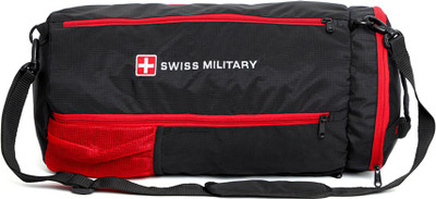 

Swiss Military (Expandable) BP7 – FOLDABLE MULTI-FUNCTION BACKPACK / SLING / GYM BAG Travel Duffel Bag(Black)