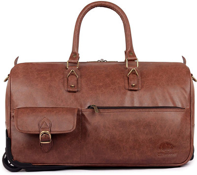 

The Clownfish Paramount Duffel Strolley Bag(Brown)