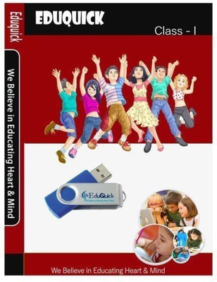 

EduQuick 1st Standard| All Subject Combo Pack| Pen Drive | Board: CBSE(Pen Drive)