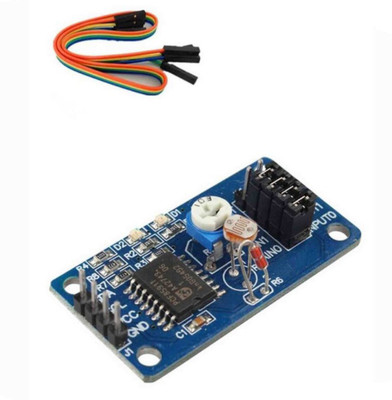 

KitsGuru PCF8591 AD/DA Converter Module Analog To Digital Conversion + 4pin F-F Cab Electronic Components Electronic Hobby Kit