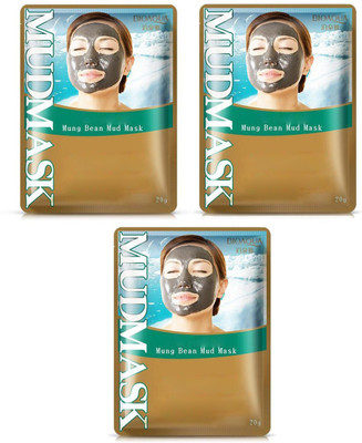 

Bioaqua Mung Bean Deep Cleaning Acne Treatment Remove Blackhead Oil Control Facial Masks(20 g)