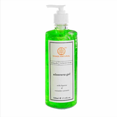 

Khadi Natural AYURVEDIC ALOEVERA GEL WITH DISPENSER(500 ml)