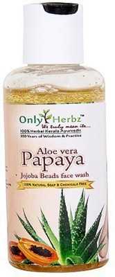 Only Herbz papaya beads face wash Face Wash(100 ml)