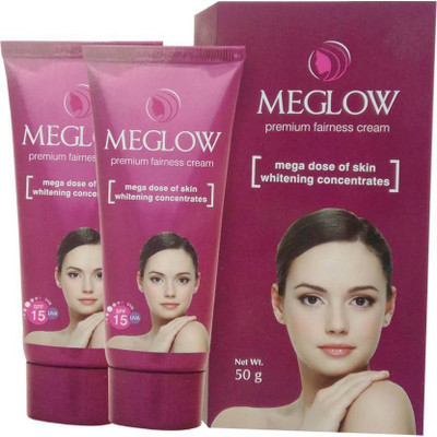 

Meglow Fairness Cream for Women (Pack of 2)(100 g)