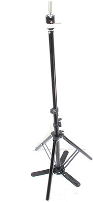 

Ritzkart Adjustable Tripod Stand Hairdressing Training Mannequin Head Holder Metal Black Super Heavy Profesioal Qulaity 100% Repalcment Gurranty Hair Accessory Set(Black)