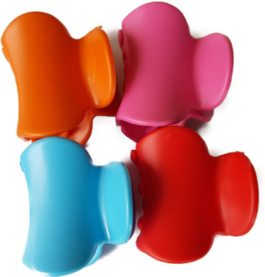 

HairCare High Quality (Pack of 4) Hair Claw(Multicolor)