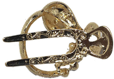 

New Arihant Traders New Arihant Traders- Side Pin/Juda Pin Golden color with stone & pearl for Women & Girls Hair Clip(Gold)