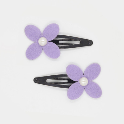 

Chotee Purple Diadem Flower Tictacs Tic Tac Clip(Purple)