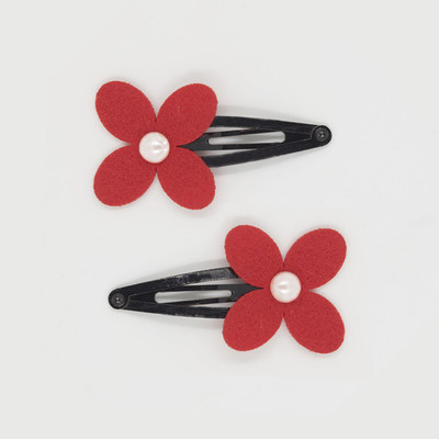 

Chotee Red Diadem Flower Tictacs Tic Tac Clip(Red)