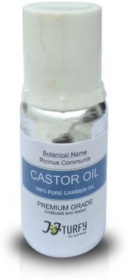 

Turfy Pure Castor Oil Carrier Hair,skin,face Oil (Pack Of 2) Hair Oil(20 ml)
