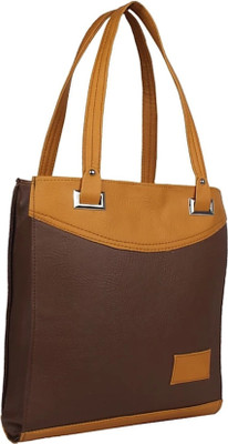 

SHOPPERSTAIL Hand-held Bag(Brown)
