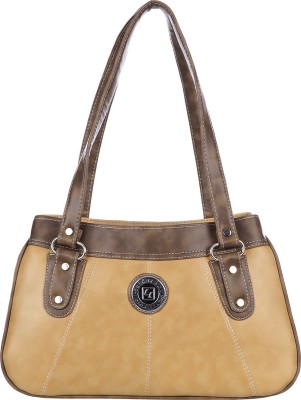 Leather Land Women Khaki, Beige Shoulder Bag