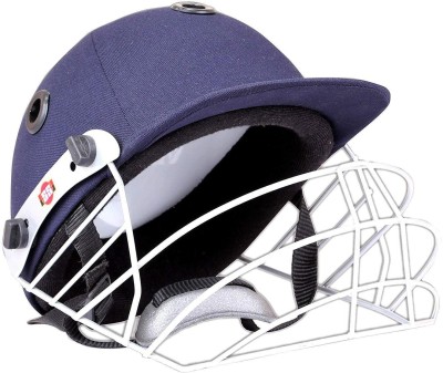 SS Prince Cricket Helmet - Large Cricket Helmet(Navy Blue)