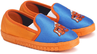 

Footfun Boys Slip on Sneakers(Orange