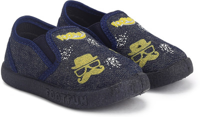 

Footfun Boys & Girls Slip on Moccasins(Blue