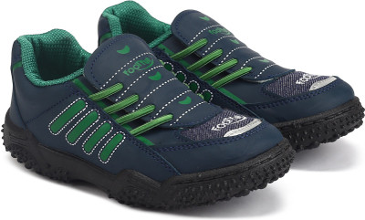

Footfun Boys Velcro Running Shoes(Blue, N.blue