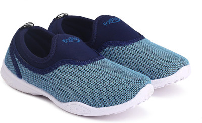 

Footfun Boys & Girls Slip on Sneakers(Blue, S.blue